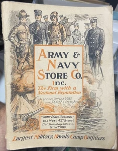 ca.1919 ARMY & NAVY Store Co. CATALOG: Uniforms, Swords, Firearms, Insignia, WWI - Picture 1 of 20