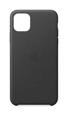 Apple Leather Case (for iPhone 11 Pro Max) - Black - Image 1 of 4