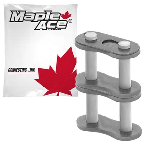 #40-2 Connecting Master Link for Roller Chain Double Strand - Picture 1 of 4