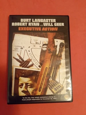 Executive Action dvd 1973 rare Burt Lancaster film (region 1)  - Image 1 of 3