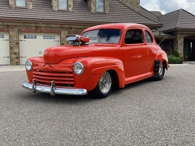 Ford 1948 cupé de 5 ventanas supercargador 671, turbo 400, freno de transmisión, marco tubular Foto 1 de 4