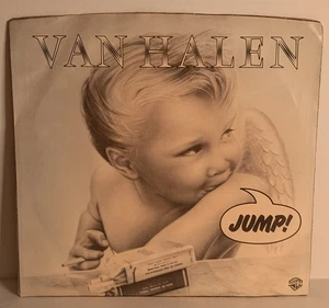 Van Halen - Jump / House Of Pain 45 7” Vinyl Picture Sleeve Warner Bros. Records - Picture 1 of 4