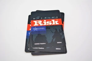 Risk board game replacement part pieces - colonel mission cards - Picture 1 of 2