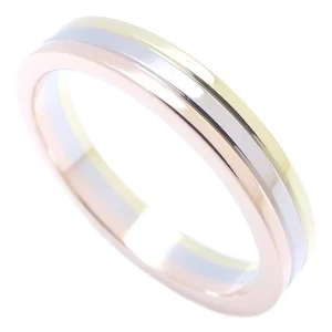 CARTIER Vendome Louis Cartier Wedding K18Tri-color Gold ring Size 54 /293625 - Bild 1 von 8