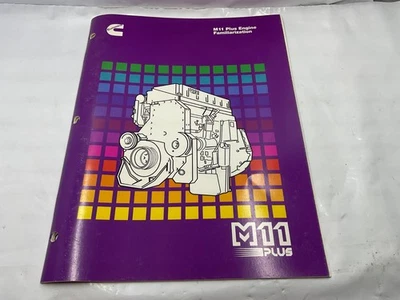 Cummins M11 Plus Diesel Engine Familiarization Manual 1996 3898090 - Image 1 of 4
