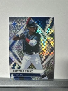 Cristian Pache 2021 Panini Chronicles Phoenix Building Blocks #23 Atlanta Braves - Picture 1 of 10