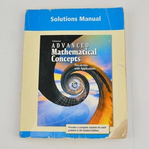 Precalculus Advanced Mathematical Concepts Worked-Out Solutions Manual / Key (B) - Picture 1 of 5