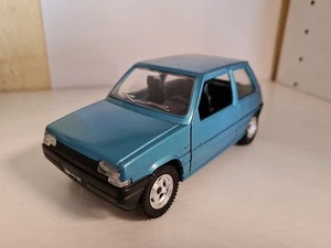 Polistil 1:25 Renault 5 TSE azul metálico usado sin embalaje - Imagen 1 de 7