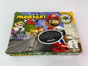 Mario Kart 64 N64 Game PAL - Boxed with Manual - Picture 1 of 11