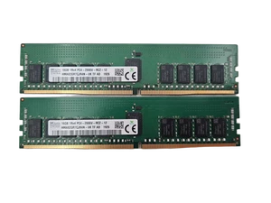 SK Hynix 32GB PC4-2666V (2x16GB) DDR4 Registered Server RAM - Picture 1 of 6
