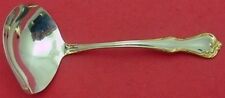 Rose Cascade Gold by Reed & Barton Sterling Silver Gravy Ladle 6 5/8"