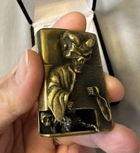 SATAN 4D artisanhandmade zippo, handcrafted custom - Picture 1 of 6