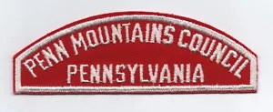 Penn Mountains Council, Pennsylvania RWS striscia rossa e bianca, come nuova! - Foto 1 di 1