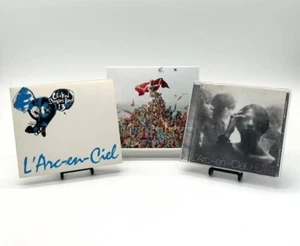 SET x3 L'Arc-en-Ciel CD Hyde Butterfly HEAT Best 13 All First Edition Japan S01 - Imagen 1 de 22