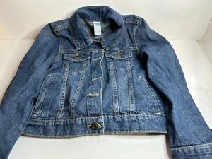 Carters Girls Jean Jacket - Medium Wash - Size 7 - Picture 1 of 2