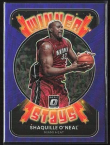 2021-22 Panini Donruss Optic #9 Shaquille O'Neal Winner Stays Purple - Picture 1 of 2