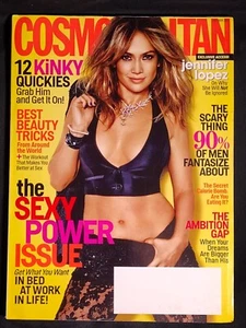 Cosmopolitan Magazine October 2013 Sexy Jennifer Lopez Cover - 12 Kinky Quickies - Picture 1 of 1