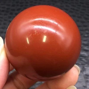 Natural Red Jasper Quartz Crystal Healing Decoration Sphere Ball+Stand 47mm - Picture 1 of 7