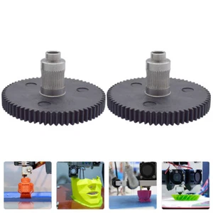 2 Pcs Dual Extruder 3d Printer Extruder Parts Professional Printer Gear Wheels - Afbeelding 1 van 12