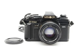【NEAR MINT+】 Minolta X-700 MPS Black 35mm SLR w/ MD ROKKOR 50mm f1.7 From JAPAN - Picture 1 of 13