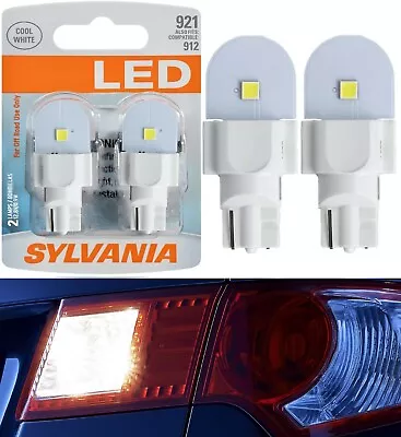 Sylvania LED Light 921 White 6000K Two Bulbs Back Up Reverse Replacement Lamp OE - Image 1 of 4