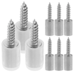 12 Pcs Laminate Support Nails Cabinet Shelf Clips Pegs for Shelves - Picture 1 of 11
