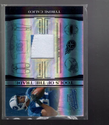 A9391- 2006 Absolute Tools of the Trade Black Spectrum #143 Tyrone Calico /50 - Image 1 of 2