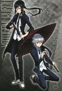 Postal Proyecto K Anime Isana Yashiro Shiro Yatogami Kuroh Kurou Kuro - Imagen 1 de 2