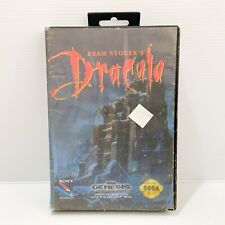Dracula + Box & Manual - Sega Genesis - Tested & Working - Free Postage
