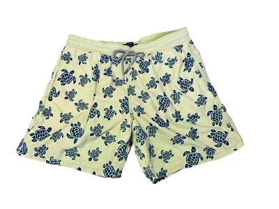 Vilebrequin Mens Swim Trunks Shorts Ronde des Tortues XXXL 3XL Flocked Turtles - Image 1 of 4