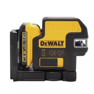 DEWALT CANADA 12V COMPATIBLE 2 SPOT + CROSS LINE RED LASER - Picture 1 of 10