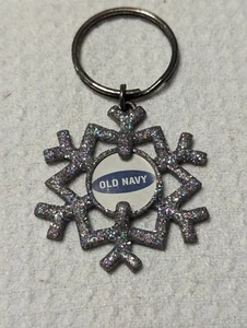 Vintage alter Marine Bilderrahmen Schlüsselanhänger Schneeflocke selten - Bild 1 von 3