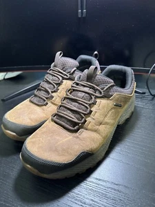 Neu Herren Merrell Forestbound Cloudy Wandern Wasserdicht Schuh Braun  - Bild 1 von 7