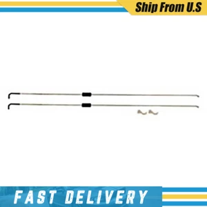 Dorman Tailgate Latch Rod Pair of 2 for Chevy GMC C1500 C2500 K1500 K2500 K3500 - Picture 1 of 5