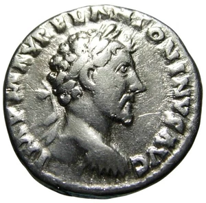 Marco Aurelio (161-180 dC) AR Denario, Concordia - Imagen 1 de 6