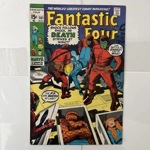Fantastic Four #101 The Maggia- Stan Lee & Jack Kirby C pix/notes. Combo ship - Picture 1 of 15