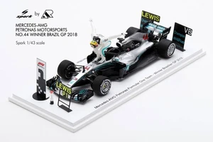 Spark 1/43 Mercedes-Amg W09 Petronas Motorsport Brazilian Grand Prix 2018 Winner - Picture 1 of 2