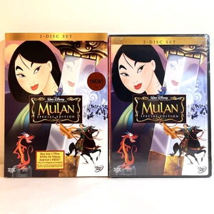 Mulan (1998) Special Edition DVD mit Schonhülle - Disney Animation Abenteuer NEU - Bild 1 von 5