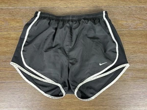 Nike Women’s Dri Fit Tempo Lined Running Shorts Gym Black Size S Runners Pocket - Picture 1 of 10