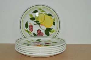 Portmeirion Summer Fruit - Set of 6 x 10.5" Round Dinner Plates (#76) - Picture 1 of 5