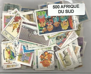 Lot  de 500 timbres d'Afrique du sud - Picture 1 of 1