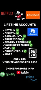Streaming Service *READ DESCRIPTION* - Picture 1 of 1