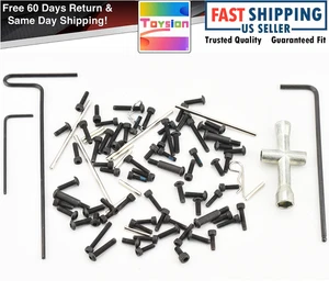 Fits Traxxas 1/16 Summit SCREWS & TOOLS Hardware, pin set, body clips t-wrench - Picture 1 of 24