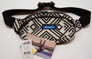 Kavu Spectator Waist Belt Bag Bauchtasche Tasche Canvas Lobby Tile WHITE/BLACK - Bild 1 von 3