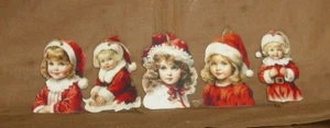 5 Kinderanhänger - Deko - neu - Holz - ca. 8cm - Zustand 1-2 - Bild 1 von 5