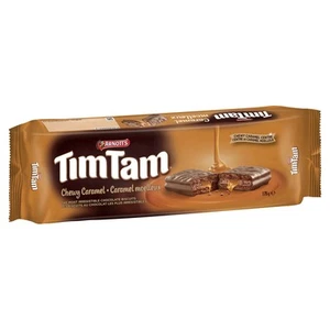 Arnott’s Tim Tam Chewy Caramel Chocolate Biscuits – 175g (6.2oz) – Classic Au... - Picture 1 of 6