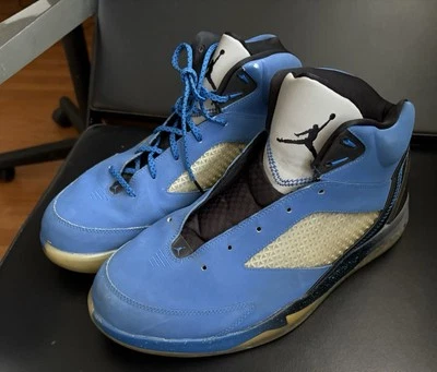 Nike Mens Air Jordan FF Remix 679680-403 Blue Basketball Shoes Sneakers Sz 12  - Image 1 of 4