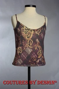 Camiseta sin mangas St John Knits Milano, Shell púrpura varias tallas pequeñas nueva sin etiquetas - Imagen 1 de 2