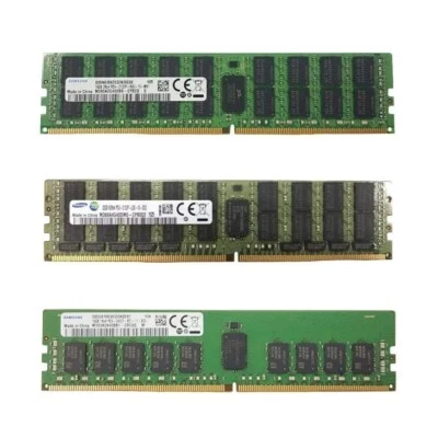 Samsung 2133MHz 8GB 16GB 32GB DDR4 REG ECC PC4-2133P Server Memory RAM - Image 1 of 3