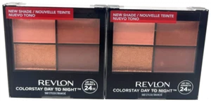 (2) Revlon Colorstay Day To Night Eyeshadow Quad 0.16 oz Sealed 560 - Stylish - Picture 1 of 3
